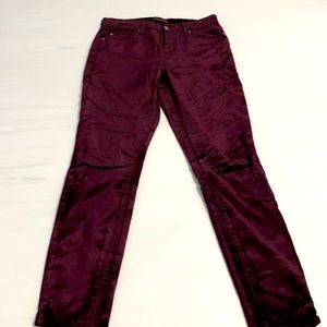 7 For All Mankind Velvet Pants
